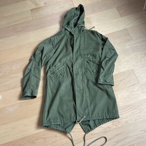 Army green Fall Jacket